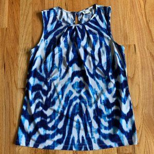 Tahari Arthur S. Levin Sleeveless Career Blouse